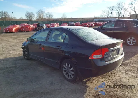 2009 Honda Civic Ex from USA, damaged, VIN 2HGFA16829H542611